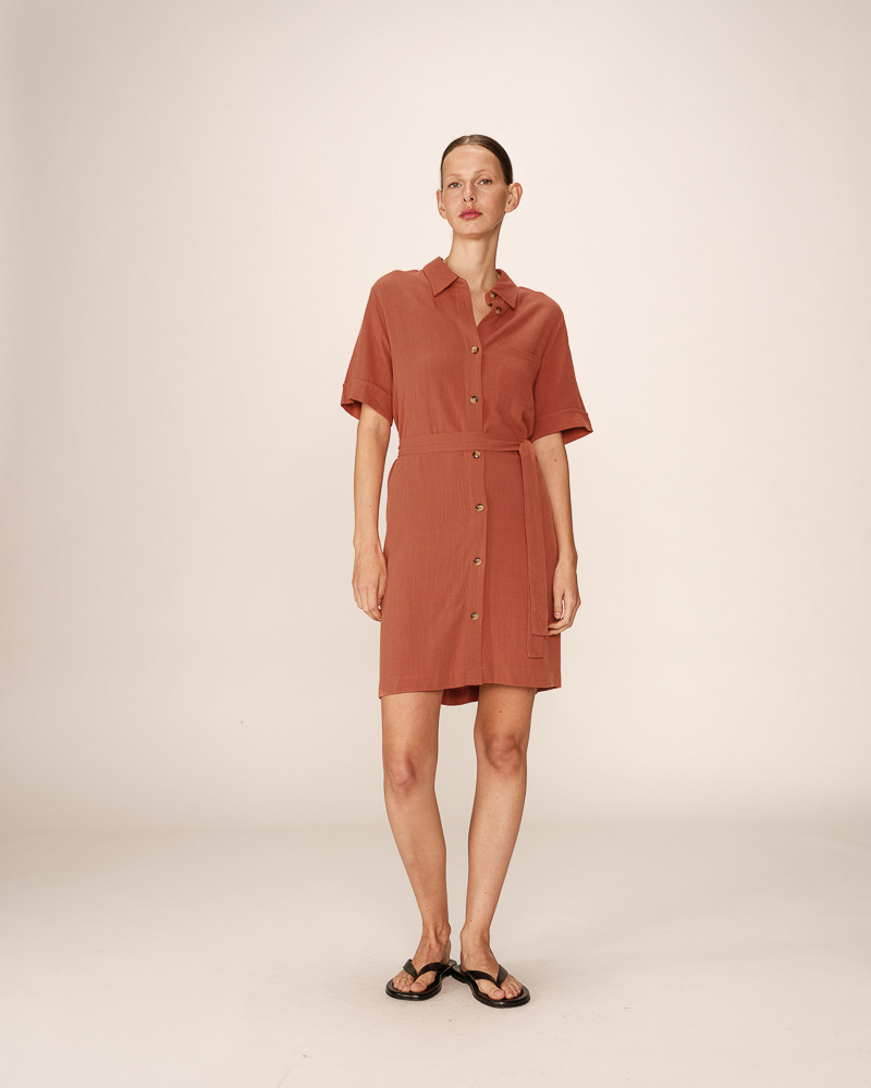 ROBE PQUITA TERRACOTTA