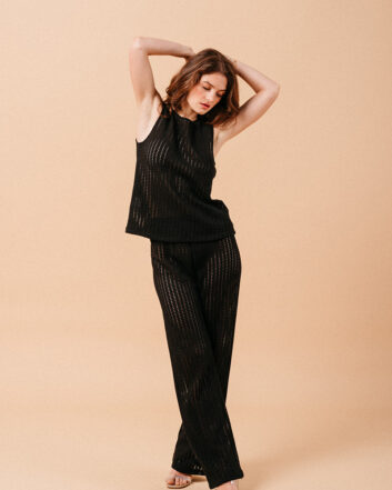 Pantalon Grace et Mila noir Morgane