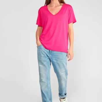 Tee shirt Le temps des cerises Parodia Fuschia