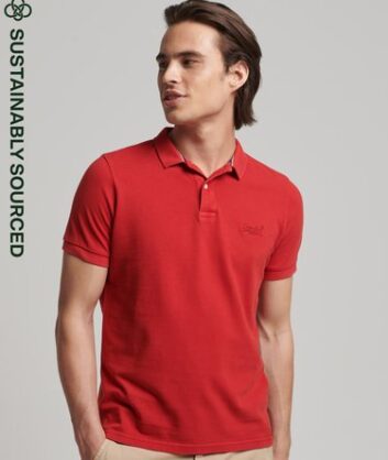 Polo Superdry vint destroy varsity red – Image 2