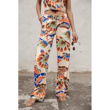 PANTALON AGATHA PARROT IRISH CREAM