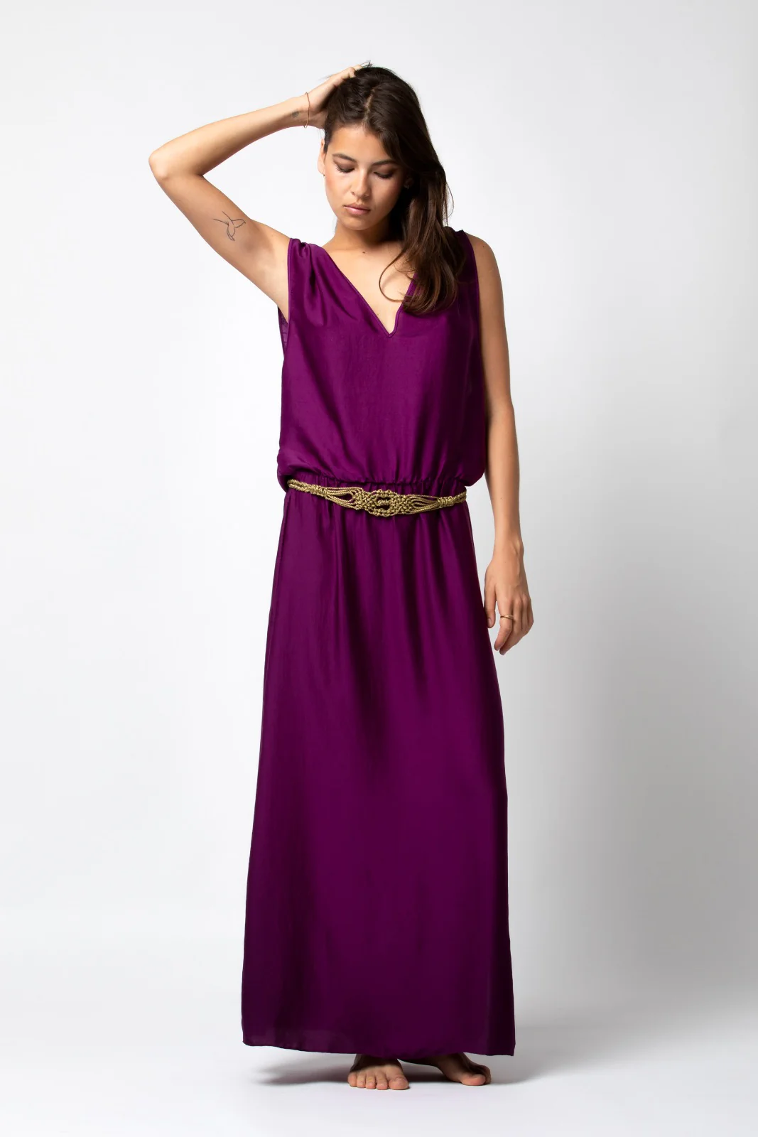 Beliza_Swimwear-Tali-Robe-Longue-Decollete-Dos-Purple-1