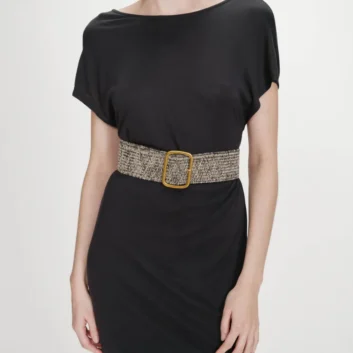 CEINTURE POPCORN CHOCOLAT