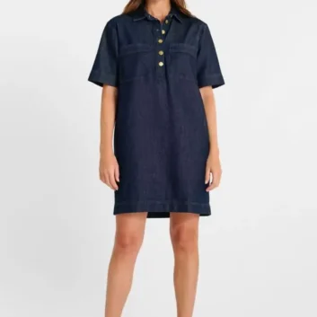 ROBE MERCURY EN JEAN BRUT