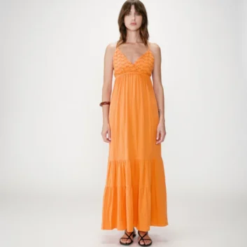 ROBE WYNORA ORANGE
