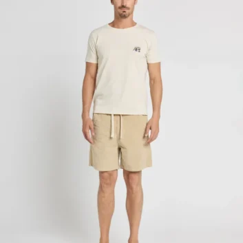 SHORT LOOSE VELOUR ROYBEIGE